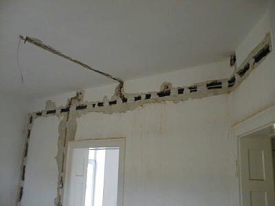 Dokumentation Kabelwege innen