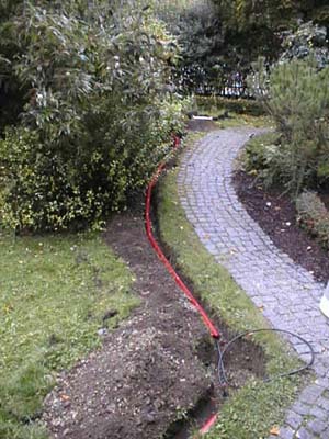 Dokumentation Kabelwege außen