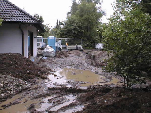 Außenanlage – Kabelverlegung