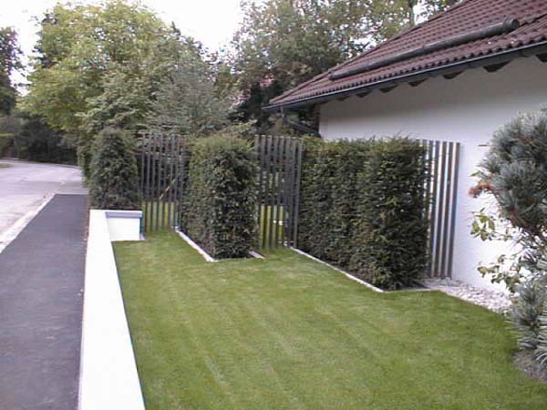 Außenanlage fertiggestellt