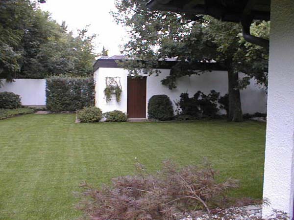 Außenanlage fertiggestellt